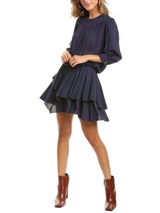 Zadig & Voltaire Dresses & Skirts - Zadig & Voltaire Rooka Tiered Mini Dress Small NWT